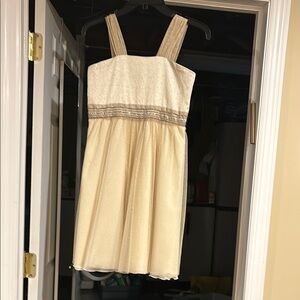 Elegant Cream Kids Dress